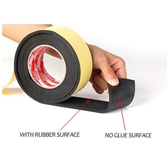 Foam Insulation Tape Adhesive High Density Seal Doors Weatherstrip Waterproof - Picture 8 of 8